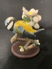 Blue Tit Ornament, The Coutry Bird Collection, sculpted by Andy Pearce 2002