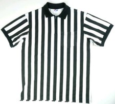 VTG Majestic Basketball Football Soccer Referee 1/4 Zip Shirt Sz L Made in USA