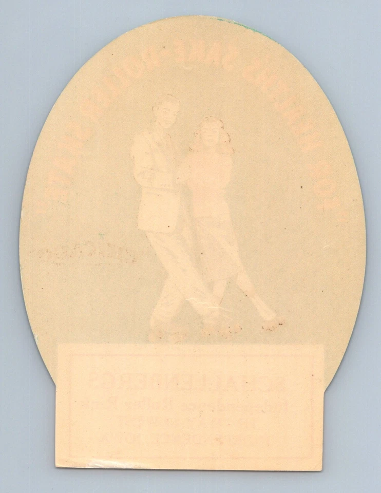 1950s Gene Schallenberger Roller Skating Rink Sticker Label Independence Iowa - Image 3 of 3
