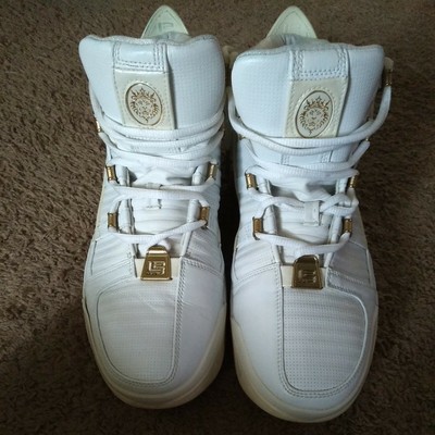 nike zoom lebron 3 white gold