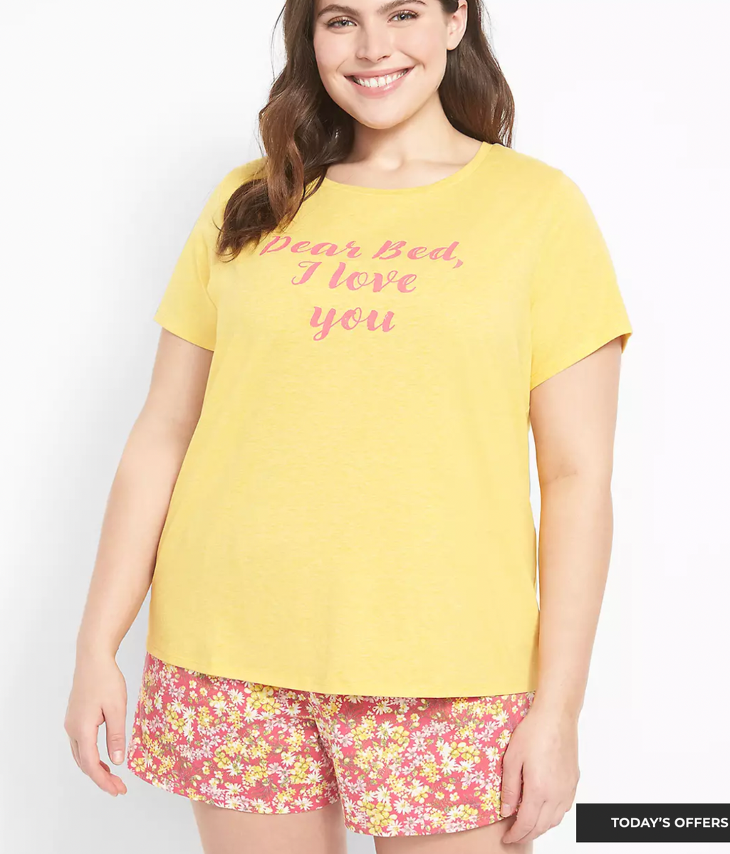 Sleepwear Lane Bryant Pajama Shorts Christmas Pajamas Lane Bryant