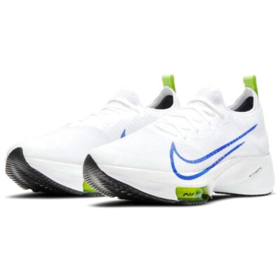 Size 10 - Nike Air Zoom Tempo NEXT% Flyknit White Racer Blue for