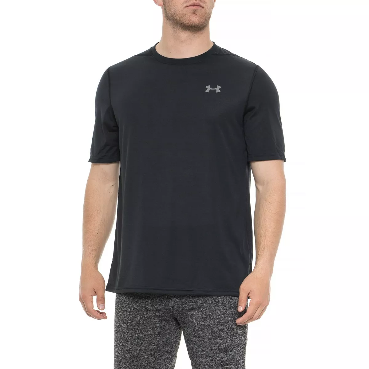 Under Armour Men s Threadborne Siro Short Sleeve Active T Shirt Small Black