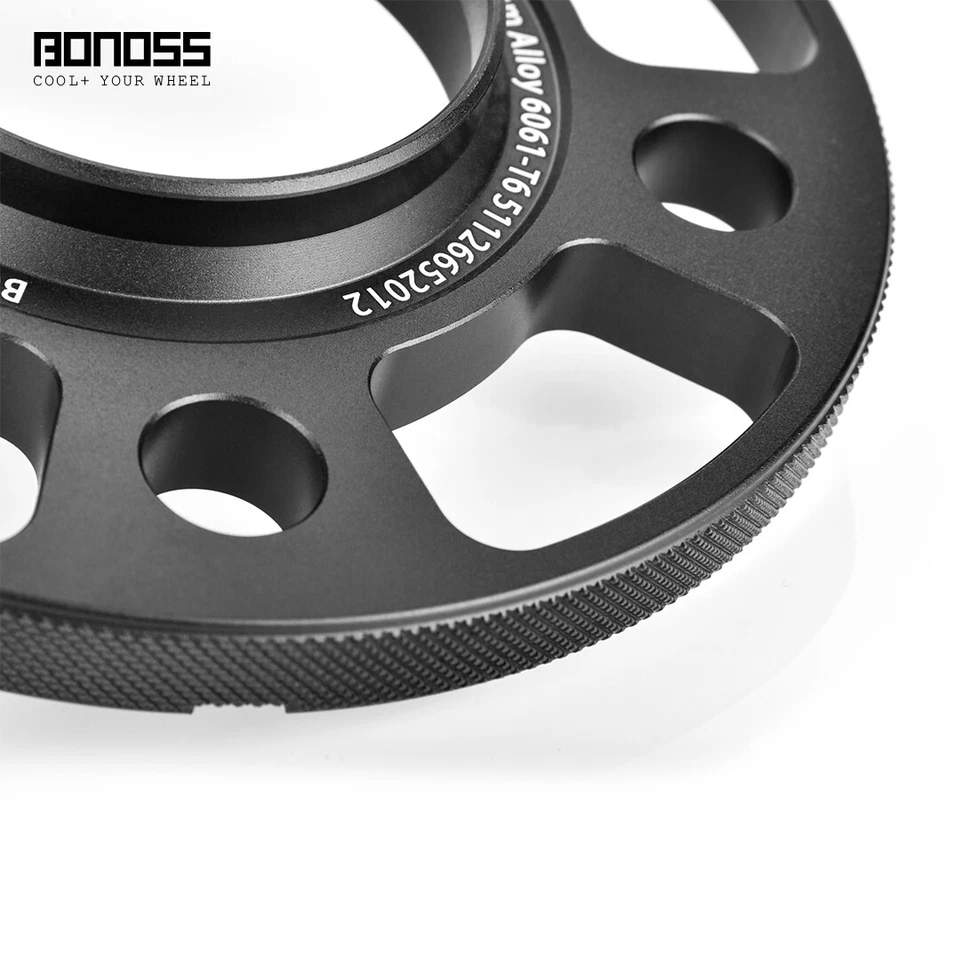 Se adapta a espaciadores de rueda de buje Mercedes GLC 250 300 450 5x112 CB66,5 15 mm x4 +20 pernos Foto 4 de 4