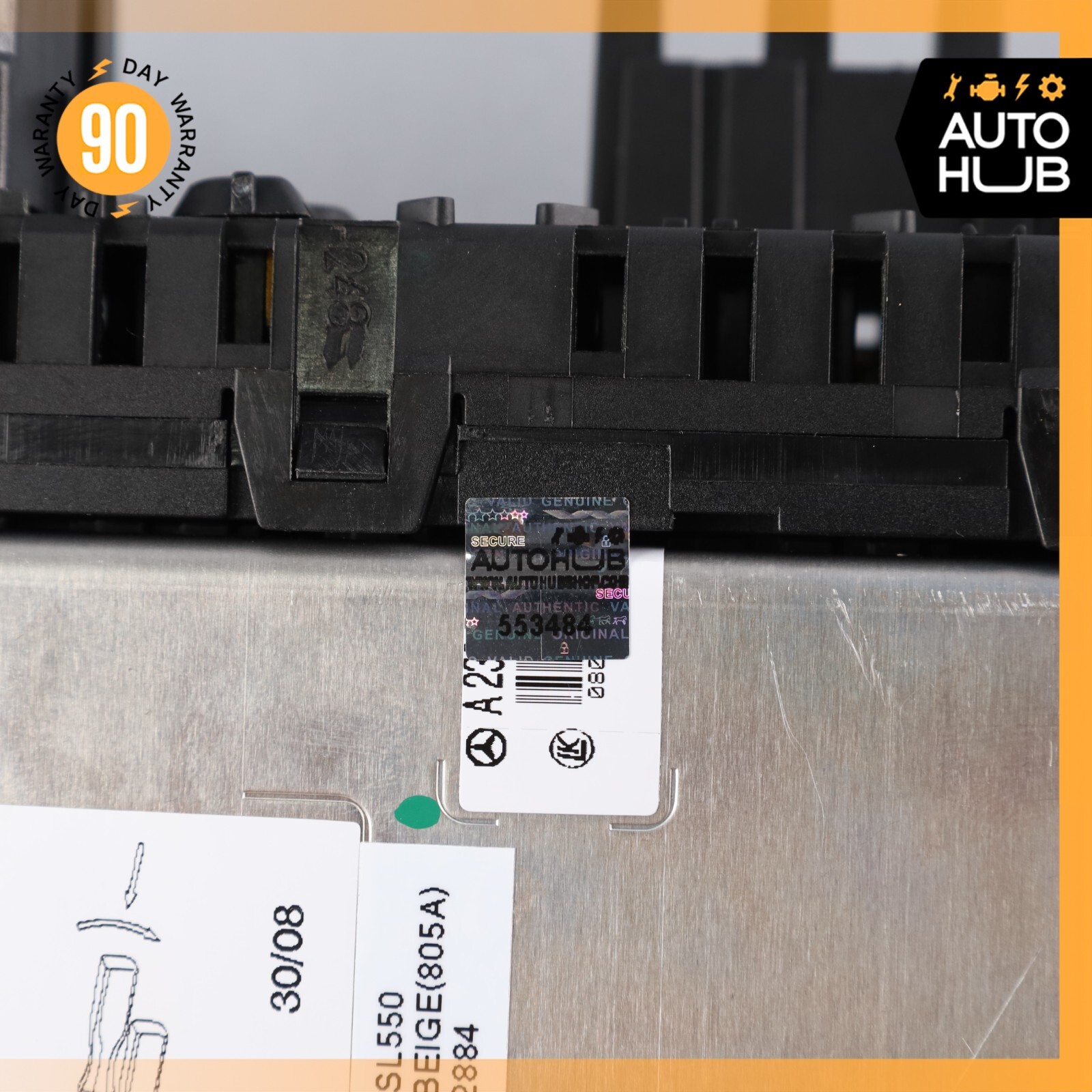 03-12 Mercedes R230 SL550 SL55 AMG SL550 Rear SAM Fuse Box Relay Module OEM 62k
