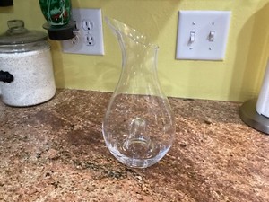 Clear Glass Wine Decanter