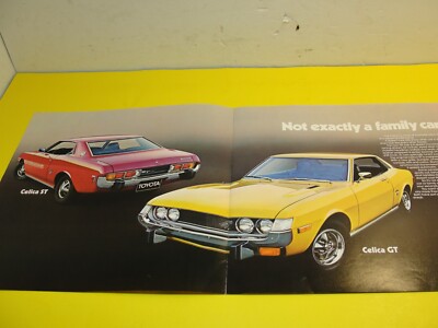 1974 Toyota Celica GT ST Sales Brochure | eBay