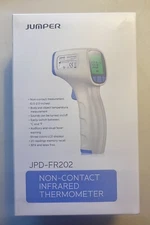 Forehead Infrared Thermometer - Jumper JPD-FR202: Non-Contact - Blue