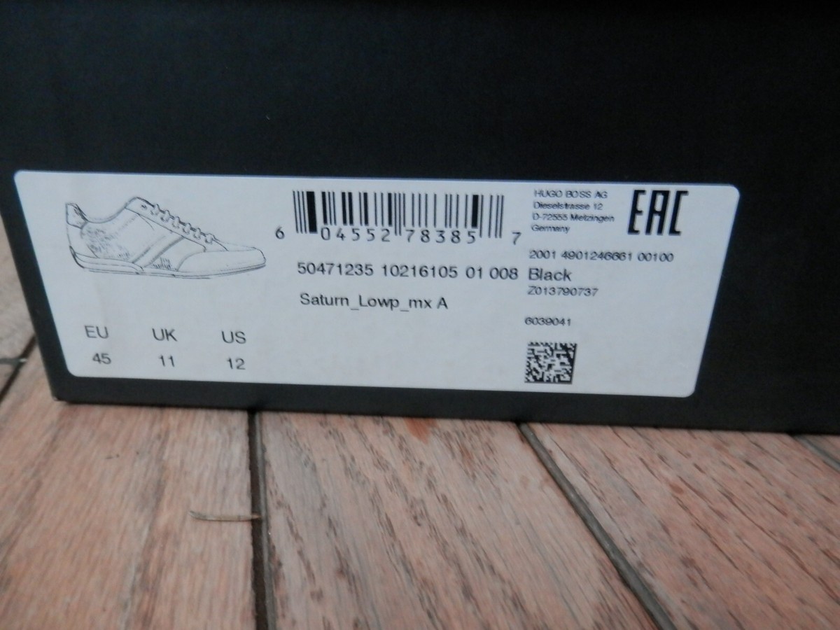 NEW HUGO BOSS SHOES SNEAKERS, Sz. 12 | eBay