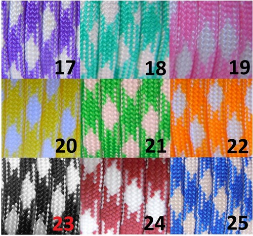 Juego de inicio de pulseras Paracord 3 - 5 cintas + cierres 550 tipo III 3 exterior - Imagen 3 de 4
