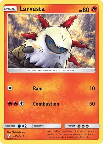 Larvesta 34/236 Sm-Cosmic Eclipse