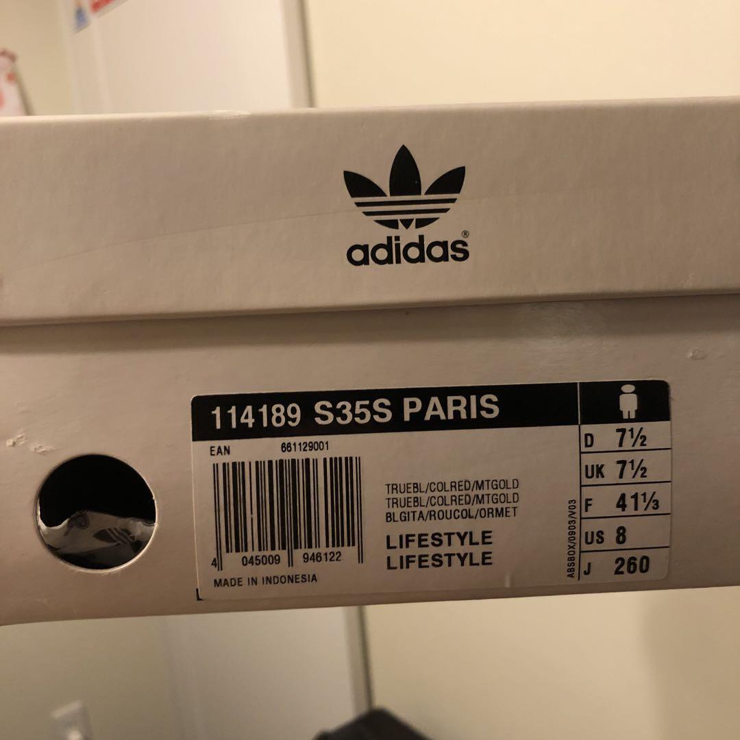 Rare Adidas S35S PARIS Superstar 35th Anniversary Paris