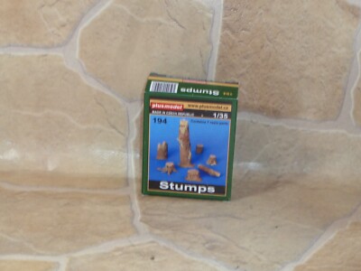 PLUSMODEL 194 Stumps Stämme   1/35 NEU OVP