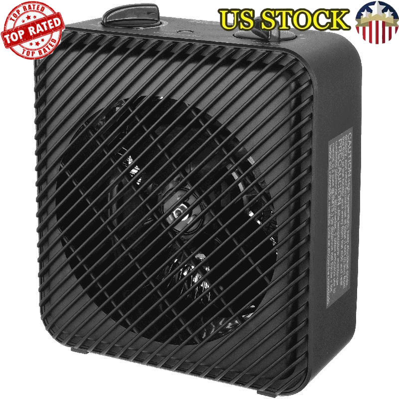1500W Electric Fan Space Heater 3 Speed Portable Indoor Warm Air Adjustable New-image