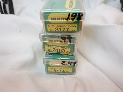 3 MINITRIX N SCALE Peabody hopper 3177 Frisco box 3193 (no trucks) Penn Ctr 3114 - Picture 5 of 5