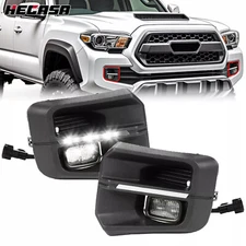 For Toyota Tacoma 2016-2022 2023 LED Fog Lights Front Bumper Lamp Rigid Style
