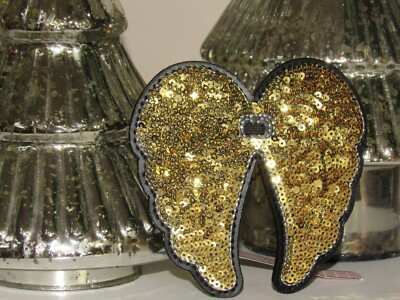 New Victoria’s Secret Hair Tie bling Angel wings The girls are back @victoriassecret ?? Featuring Adriana  main image 4