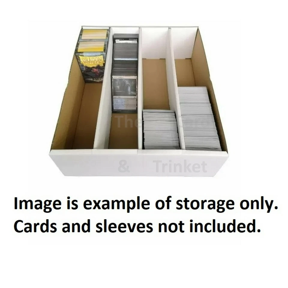 LPG 3200ct Trading Card Storage Box Case Cardboard 3200 Count - Image 4 of 4