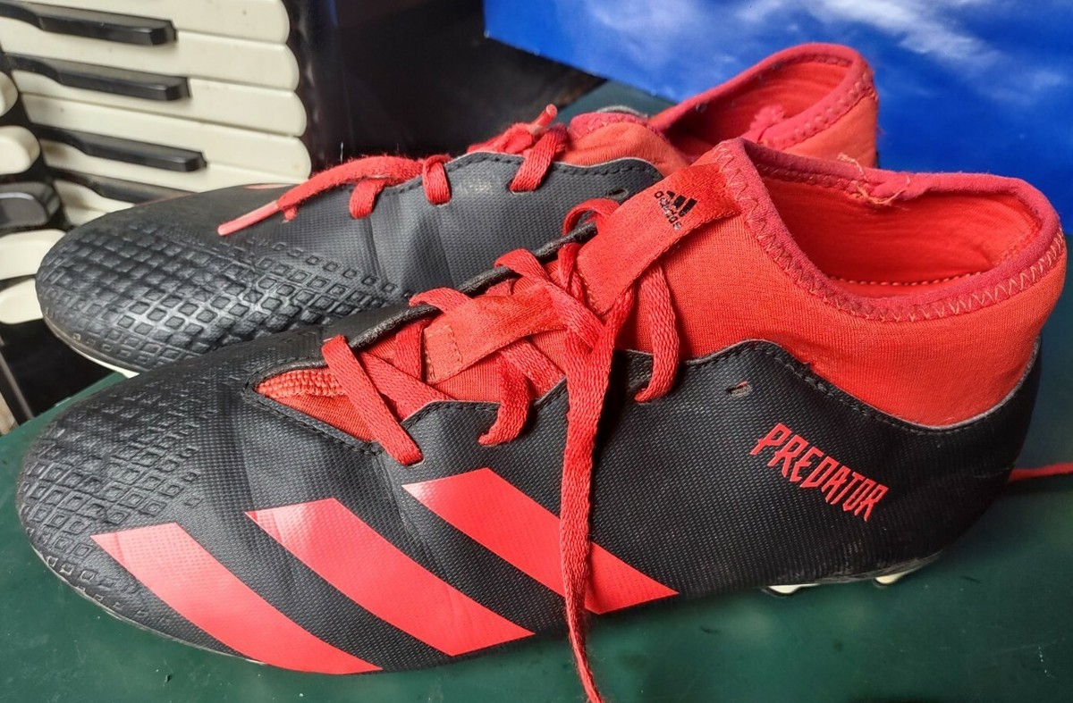 Adidas Predator Turf Football Soccer Cleats Red & Black SGC 753002