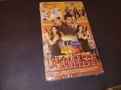 La Canalera Vhs Pelicula Mexicana Corridos Cine Mexicano  Chalinillo Cine...
