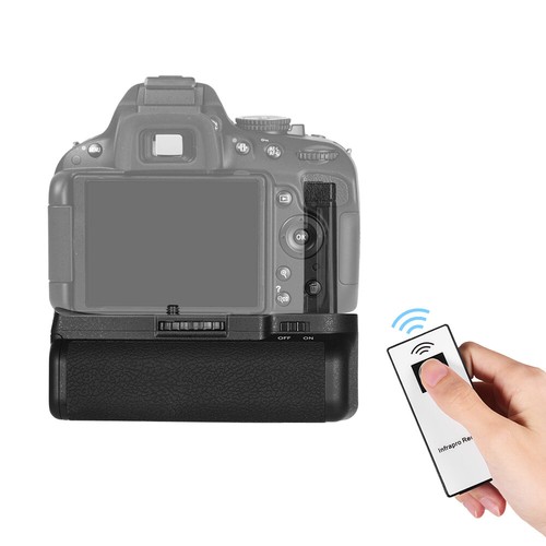 Vertical Grip Holder for Nikon D5100 D5200 DSLR EN-EL 14 I2F5 - Picture 8 of 8