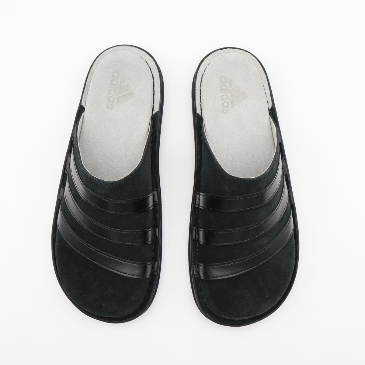 JH5498 adidas Originals Adiclog Slides Core Black Grey Two Core