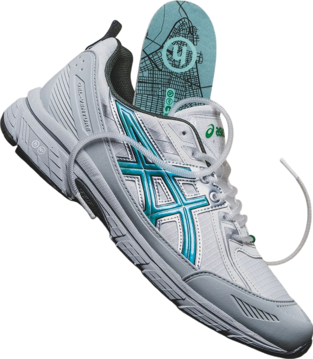 Size 12 - ASICS Hidden NY x Gel Venture 6 Shield White