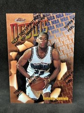ANTONIO DANIELS 1997-98 TOPPS FINEST #104 RC DEBUT W/ COATING ROOKIE CARD 3