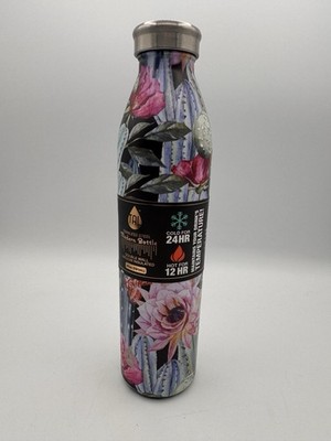 Modern Loop 20oz Floral Insulated Water Bottle Leak Proof TAL Hydration