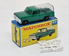 Matchbox Lesney – 50c  Ford Kennel Truck  1969  (ID#200)  RARE no AUTO STEER box