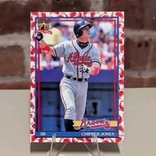 2026 Topps Series 1 Japan Edition Chipper Jones 1991 Koi Fish Insert #T91-13