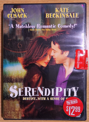 Serendipity (DVD, 2002, Widescreen 1.85:1) John Cusack, Kate Beckinsale