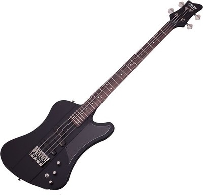 Schecter Sixx Electric Bass in Satin Black Finish