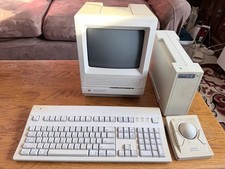 Apple Macintosh SE/30 Vintage Computer 1989 WORKING  Keyboard Mouse Bundle