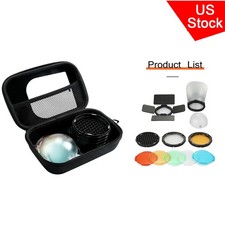 Magnetic Round Head Flash Accessory Kit For Godox AD100Pro AD200pro II V1 V1Pro
