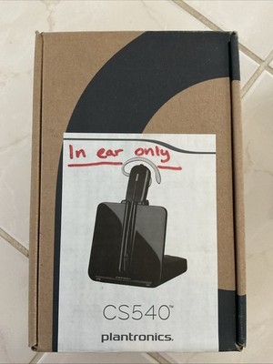Plantronics CS540 Convertible Wireless Headset - Black, New never been used