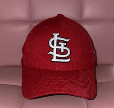St. Louis Cardinals New Era 39THIRTY Hat - Red Stretch Fit Cap - Size Small/Med
