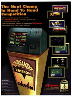 Midway Touch Master Tournament Edition Brochure 1997 Arcade Video Game Ad