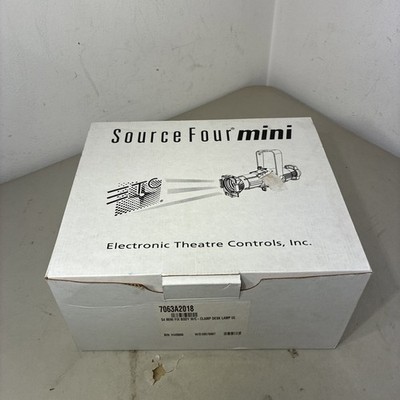 ETC SOURCE FOUR MINI LED LIGHT BLACK Open Box 7063A2018 S4 Mini Fix Clamp Desk