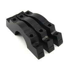 Ford 351W Windsor OEM 2 Bolt to 4 Bolt Splayed Billet Steel Main Caps