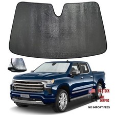 Car Windshield Sun Shade for Chevrolet Chevy Silverado/GMC Sierra 1500 3500HD