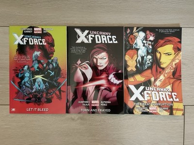 Uncanny X-Force TPB Lot (3) Vol 1-3 First Print Paperback