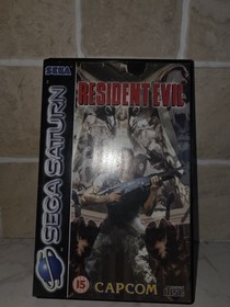 Resident Evil - Sega Saturn (PAL) Video Game Boxed With Manual Disc VGC