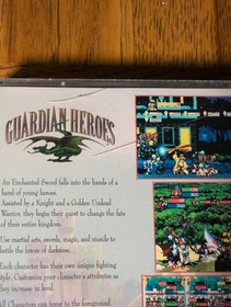 Guardian Heroes (Sega Saturn, 1996) Complete in Box w/ Registration Card