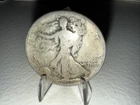 1917 Walking Liberty Half Dollar In G Condition (B1) w/ Free Buffalo Nickels