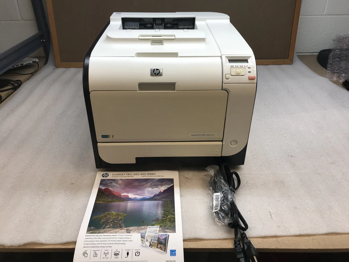 HP LASERJET PRO 400 COLOR M451DN PRINTER - USED, AS IS - Bentley