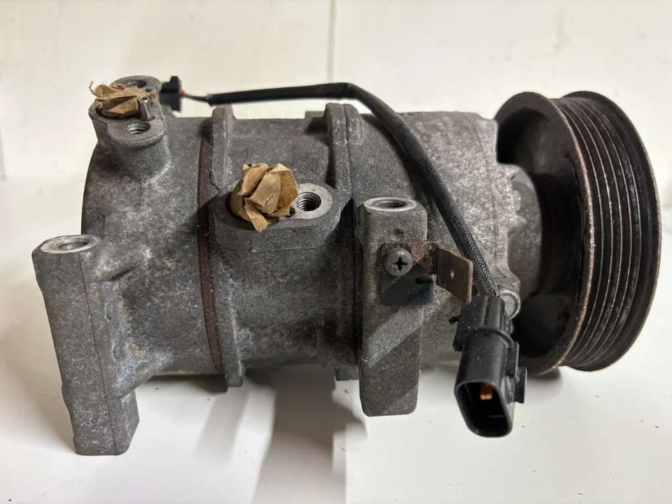 Hyundai Accent Kia Rio 2012-2017 compresor de aire acondicionado automático motor de 1,6 L OEM Foto 4 de 4