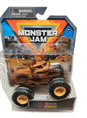 Monster Jam HORSE POWER 1:64 Sparkle Smash 2024 Crazy Creatures Smoke Free 