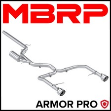 MBRP Armor Pro Cat-Back Exhaust System fits 2022-2025 Volkswagen Jetta GLI 2.0L