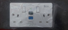 Europa RCD13ASSA 13A RCD Socket, Double Socket Switched